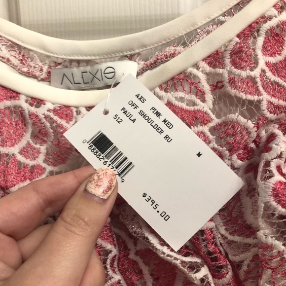 HP🌸Alexis Paula Floral Popover Mini Dress NWT - Picture 4 of 5